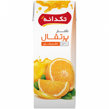 نکتار پرتقال تکدانه 200 میلی لیتری